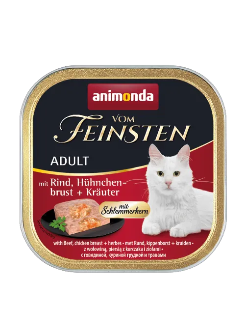 Animonda Vom Feinsten kurczak, wołowina pasztet adult 100 g