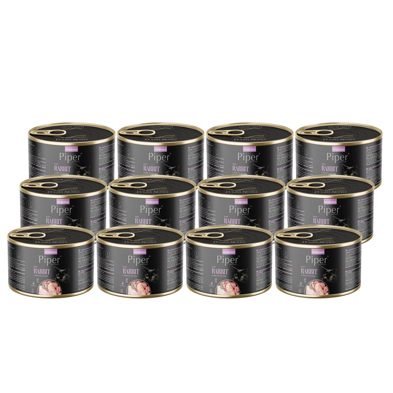Piper Animals Sterilised królik adult 185 g × 12