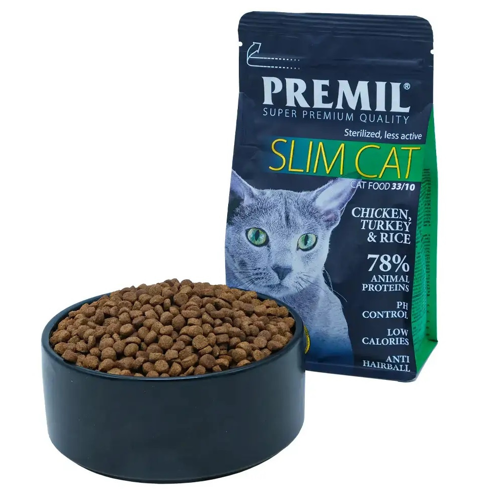 Premil Slim Cat Sterilised Light indyk, kurczak 400 g