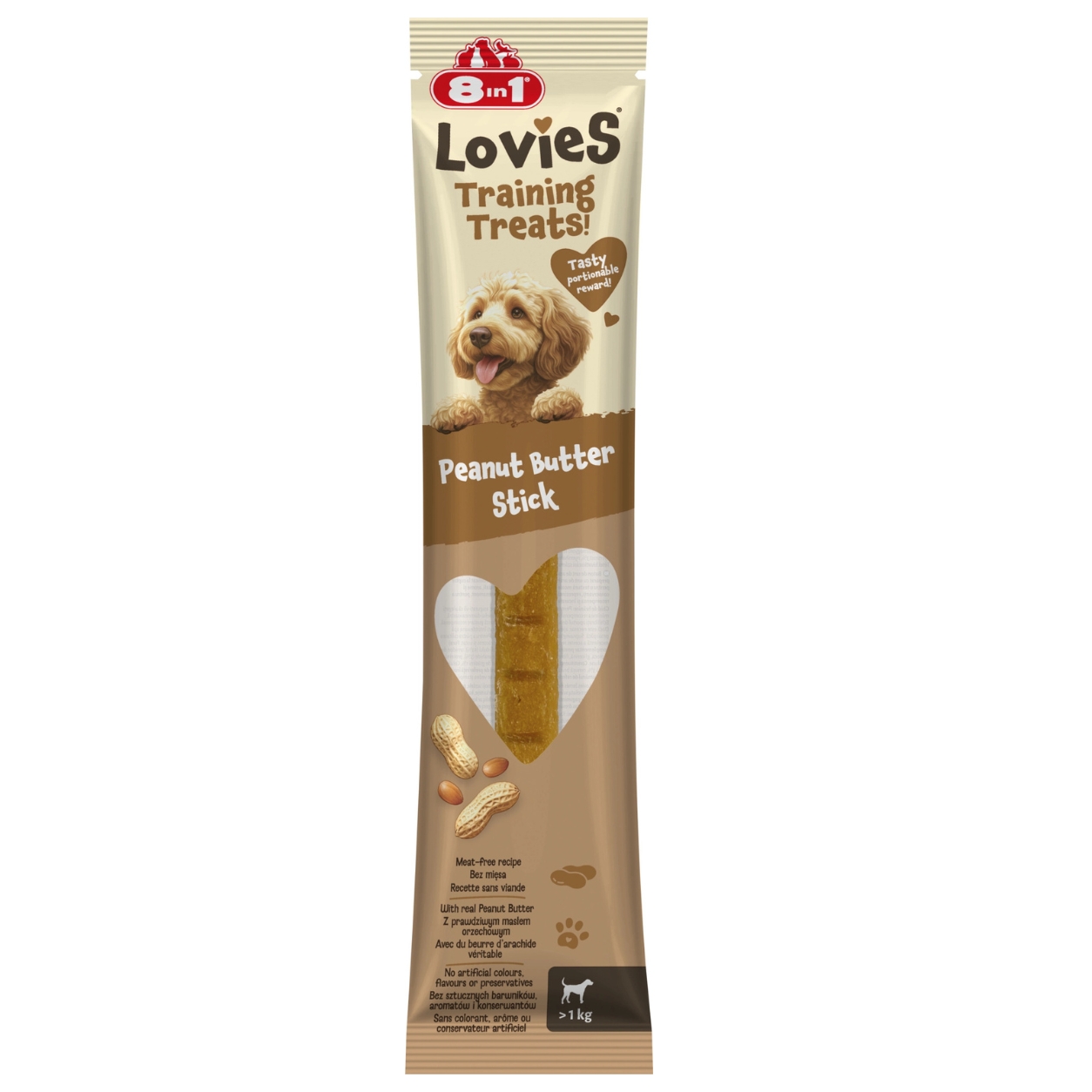 8in1 Lovies z batatem i masłem orzechowym 15 g