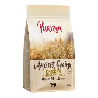 Purizon Ancient Grains Sterilised kurczak, ryby adult 400 g