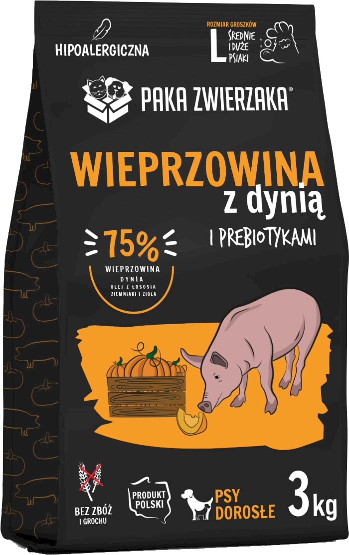 Paka Zwierzaka Seventh Heaven wieprzowina duże rasy 3 kg