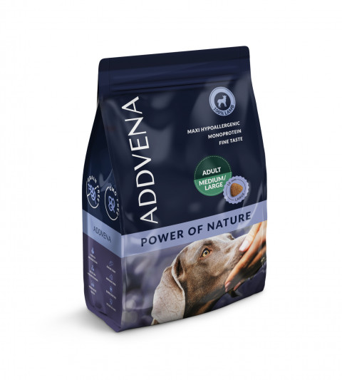 Addvena Power Of Nature jagnięcina adult średnie i duże rasy 2,5 kg