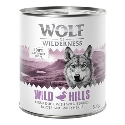 Wolf of Wilderness Monoprotein kaczka adult 800 g × 24