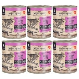 Wiejska Zagroda Mięsna Uczta puppy 800 g × 6