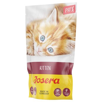 Josera Skin & Coat drób pasztet kitten 85 g × 16