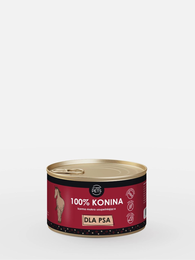 WOW!PETS BARF konina 850 g