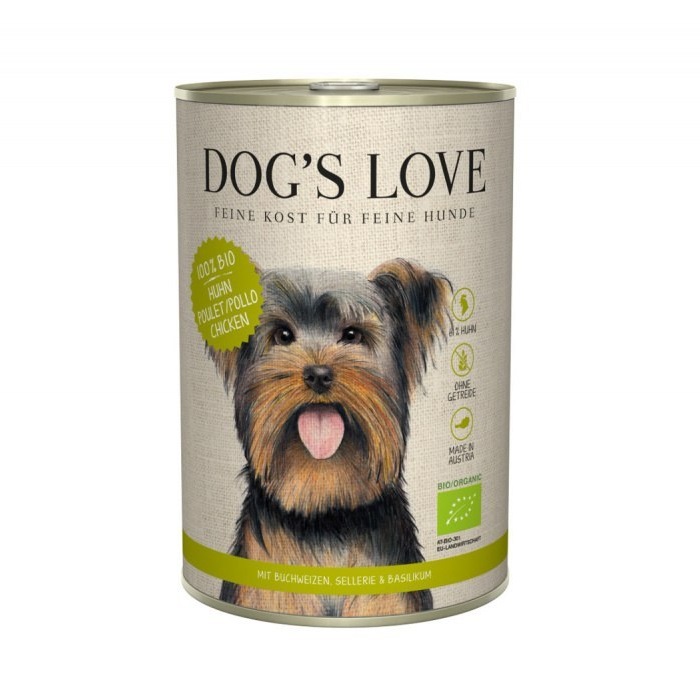 Dog's Love Bio kurczak adult 400 g