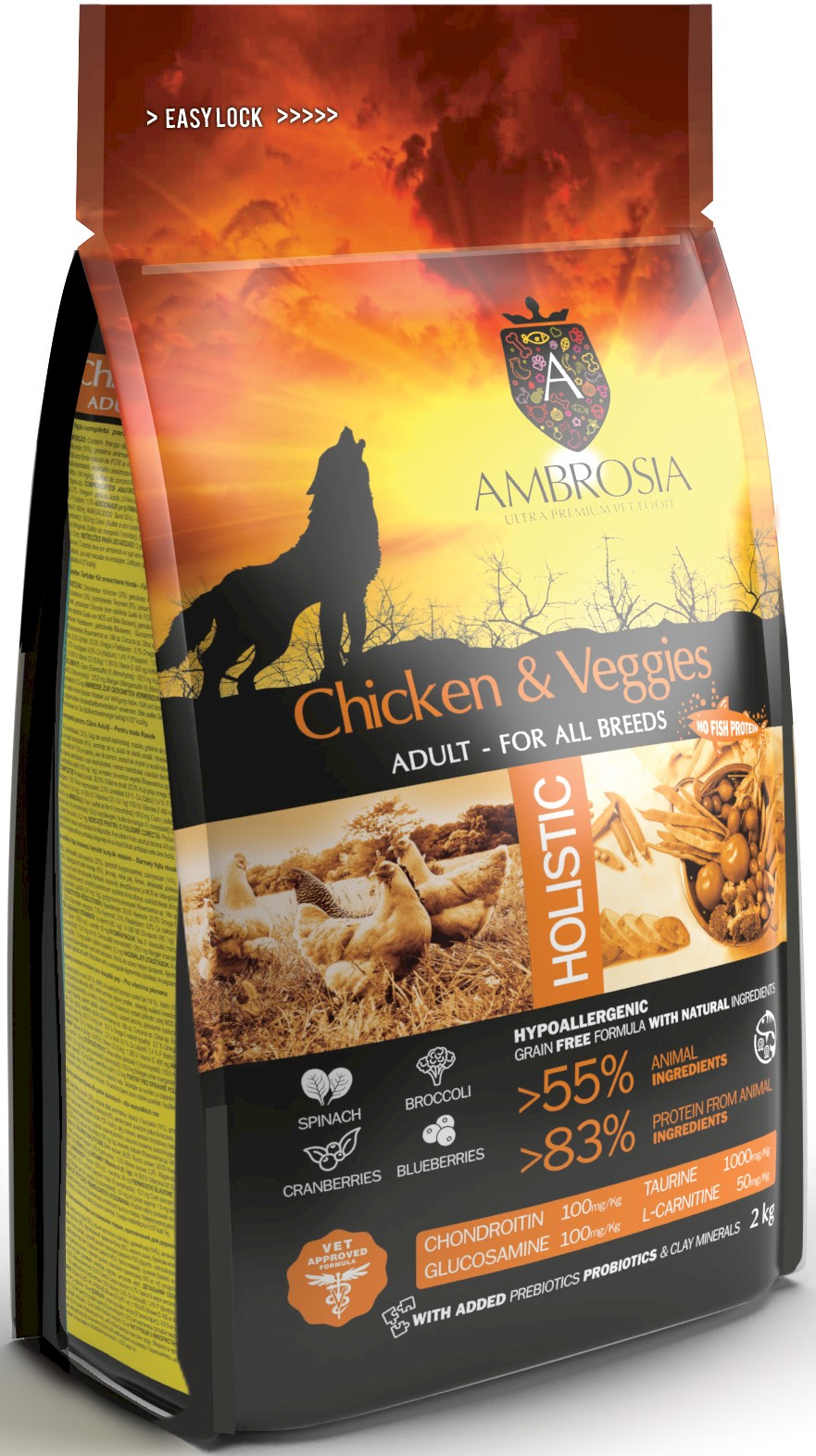 Ambrosia kurczak adult 12 kg