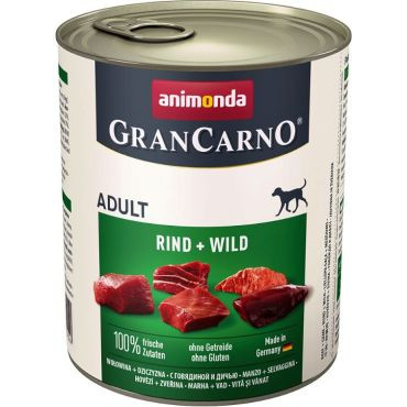 Animonda GranCarno wołowina, dziczyzna adult 800 g
