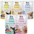 Brit Care dziczyzna, jagnięcina, królik, kurczak, tuńczyk, łosoś, śledź adult małe rasy 85 g × 10