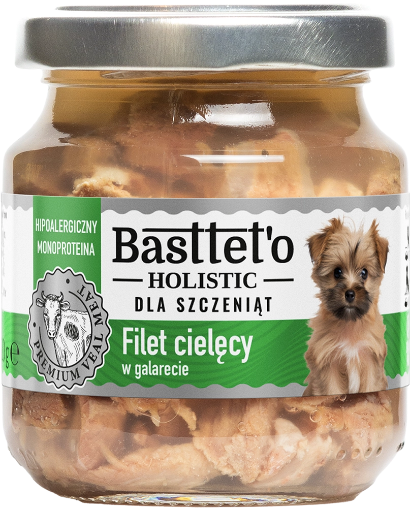 Basttet'o Holistic cielęcina junior 130 g