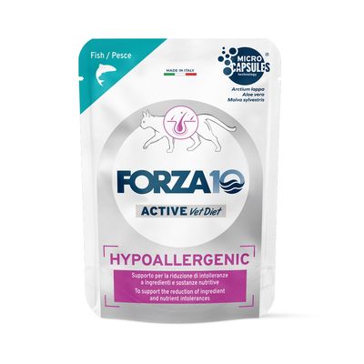 Forza10 Hypoallergenic Active Vet Diet Urinary ryby pasztet 80 g × 12