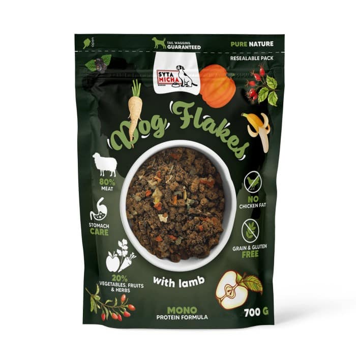 Syta Micha Dog Flakes jagnięcina 700 g