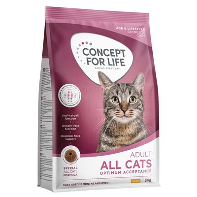 Concept for Life All Cats kurczak adult 3 kg