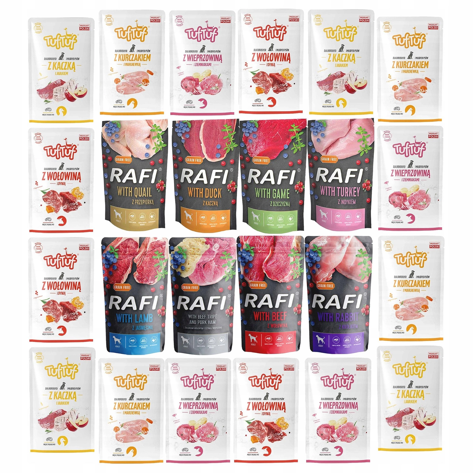 Rafi Tuf Tuf 500 g × 24