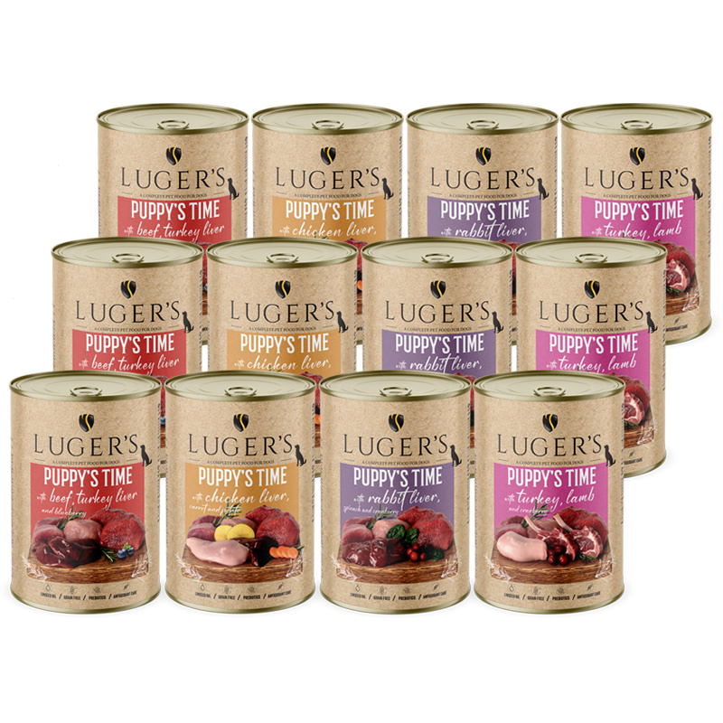 Luger's Puppy's Time puppy 400 g × 12