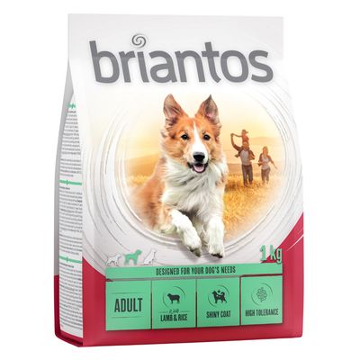 Briantos Adult jagnięcina z ryżem 4 x 1 kg