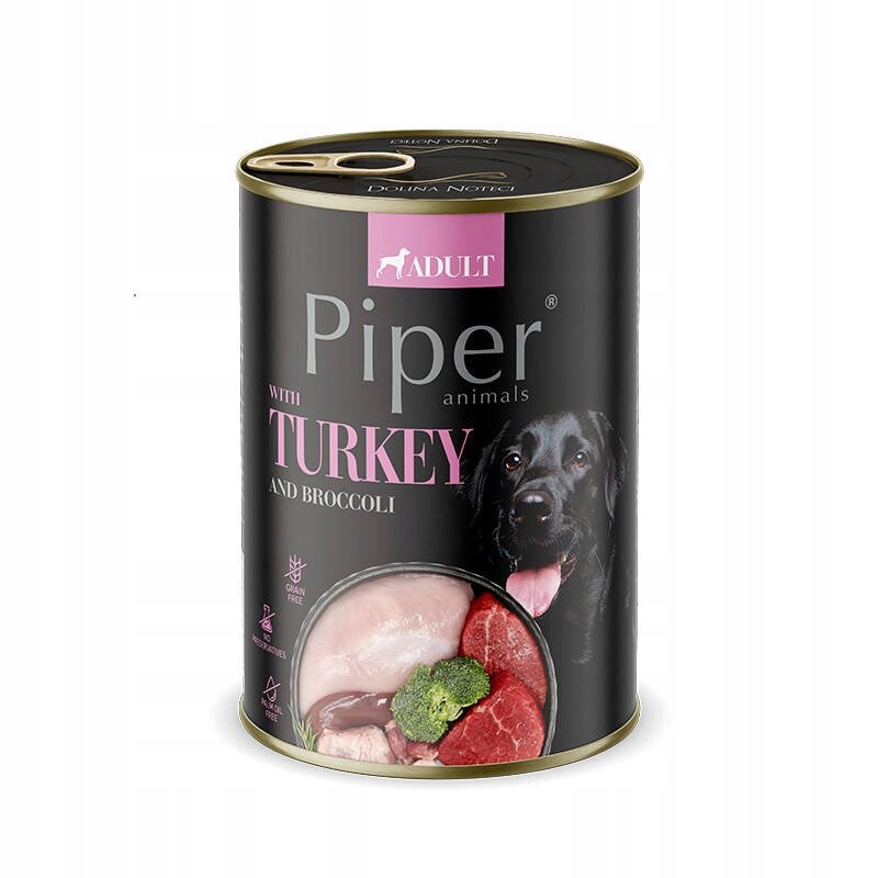 Piper indyk z brokułem adult 400 g