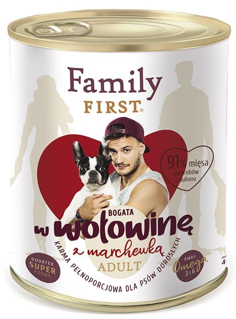Family First wołowina adult 400 g