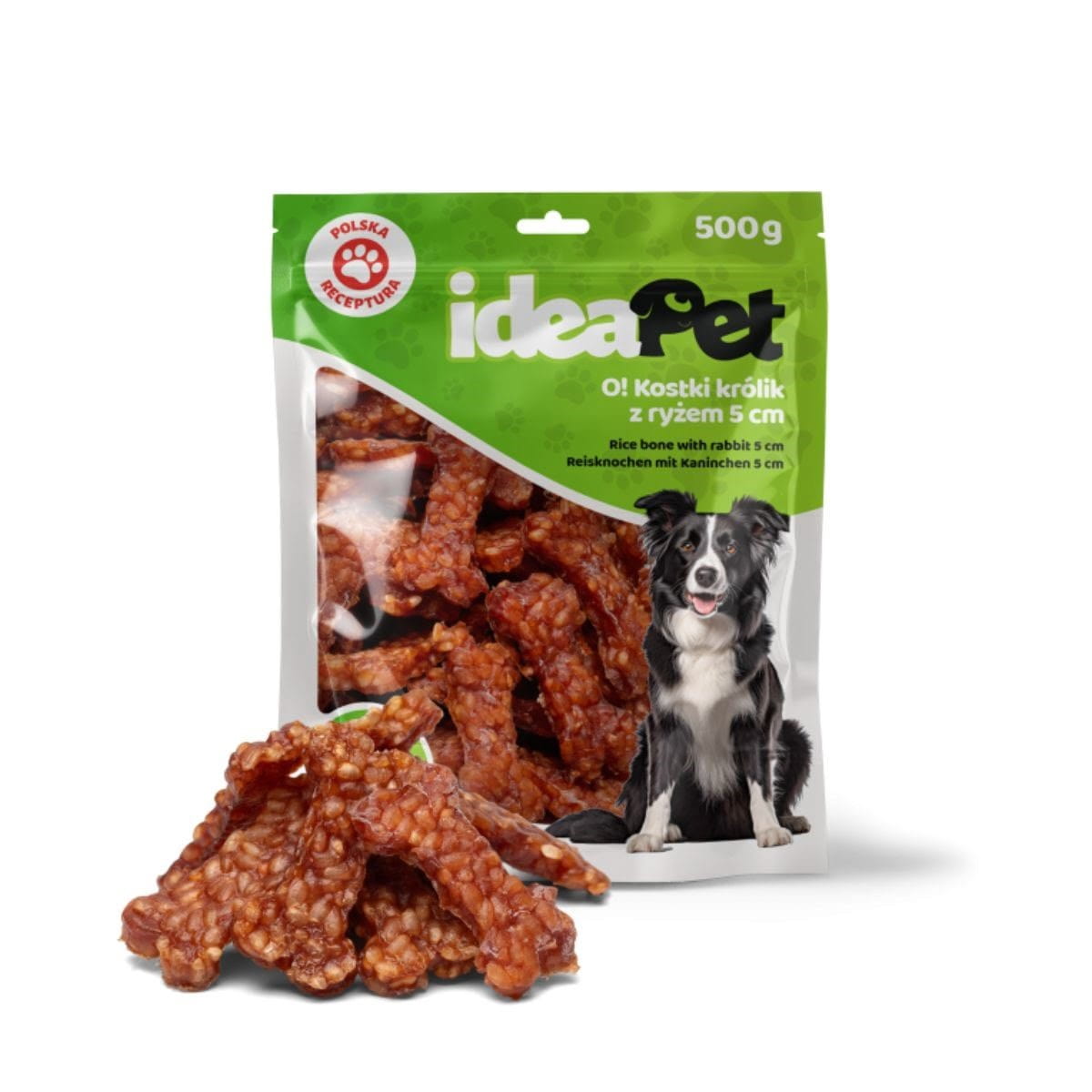 IdeaPet Kostki z królikiem i ryżem 500 g