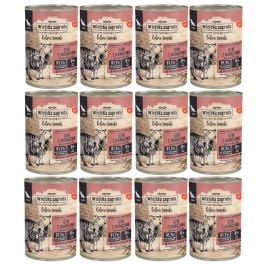 Wiejska Zagroda Leśne Smaki dzik, jagnięcina senior 400 g × 12