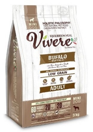 Vivere bawół adult małe rasy 3 kg