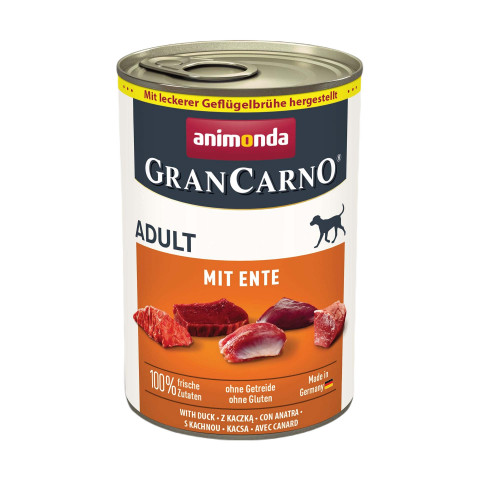 Animonda GranCarno kaczka, wieprzowina adult 400 g