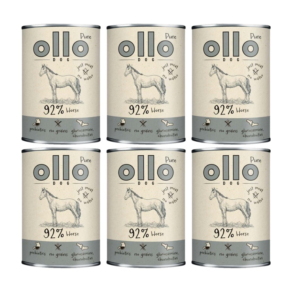 Ollo Pure koń adult 400 g × 6