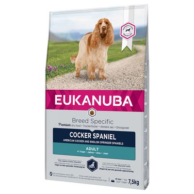 Eukanuba Breed Specific kurczak adult 7.5 kg × 2