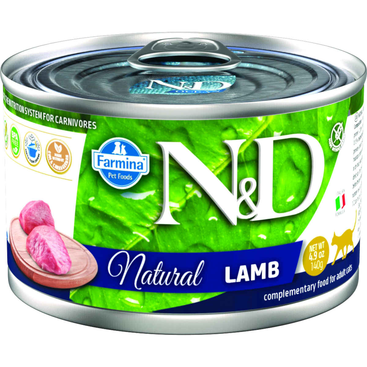 Farmina N&D Natural jagnięcina w bulionie adult 140 g