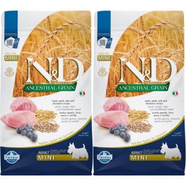 Farmina N&D Ancestral Grain jagnięcina adult małe rasy 2.5 kg × 2