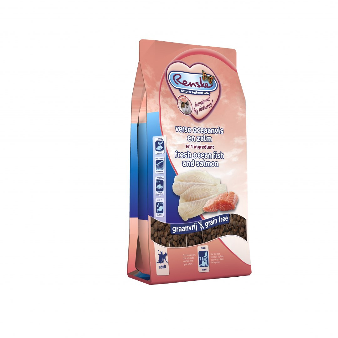 Renske Adult Maxi Cat ryby, łosoś adult 1,5 kg