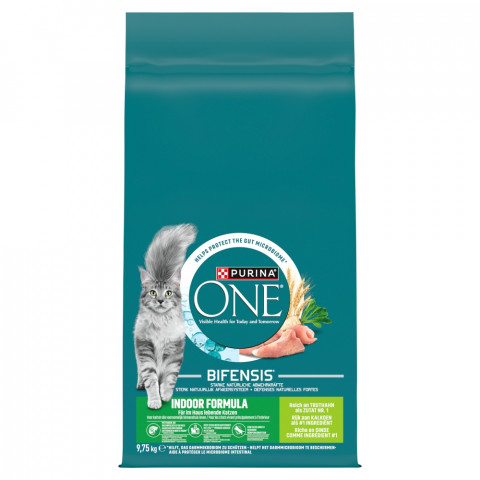 Purina One Indoor indyk z pszenicą adult 9,75 kg