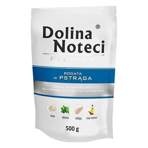 Dolina Noteci Premium pstrąg adult średnie rasy 500 g
