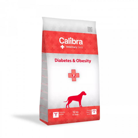 Calibra Veterinary Diets Diabetes & Obesity kurczak 12 kg
