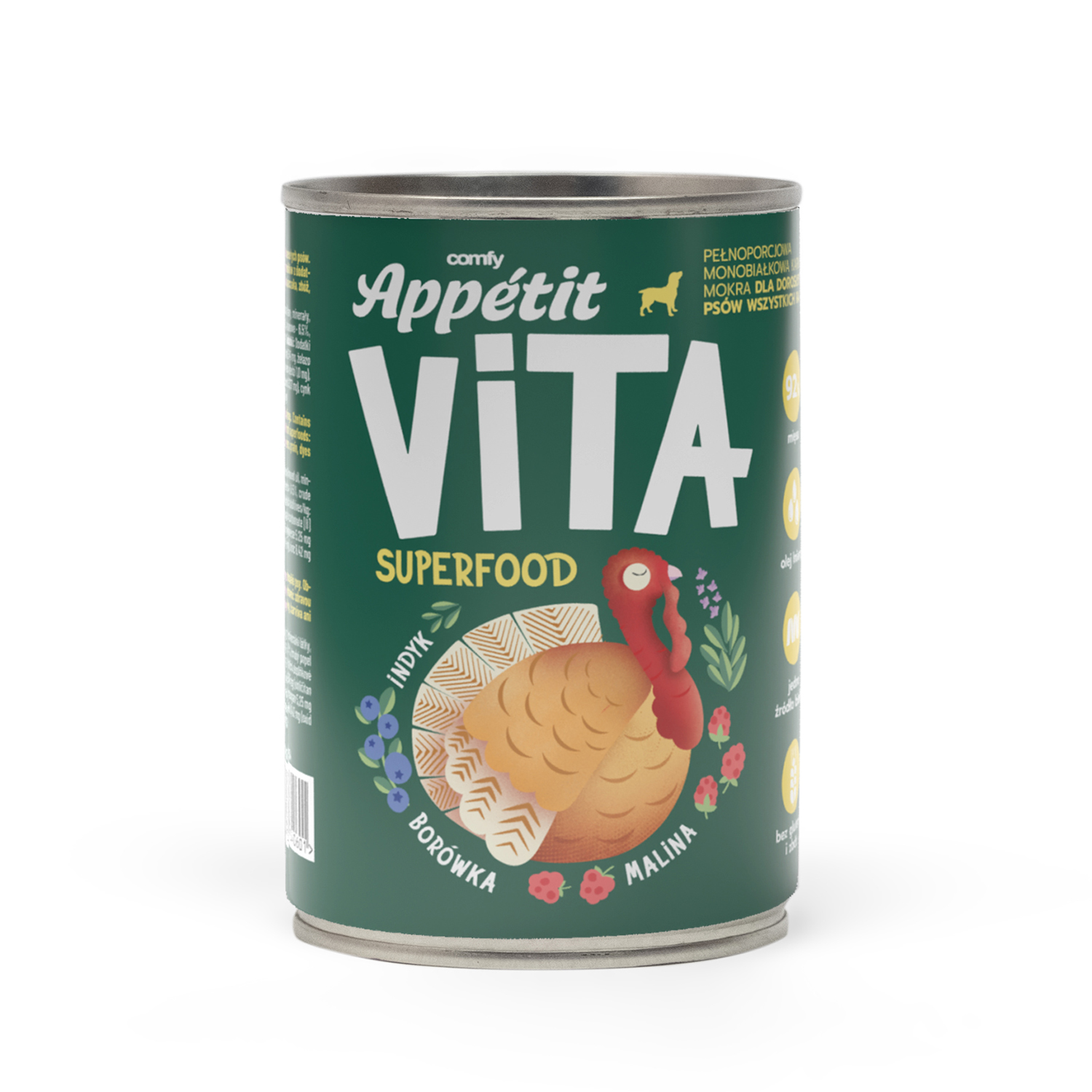 Comfy Comfy Appetit Vita indyk adult 400 g