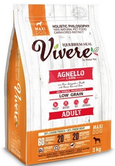 Vivere jagnięcina adult duże rasy 3 kg