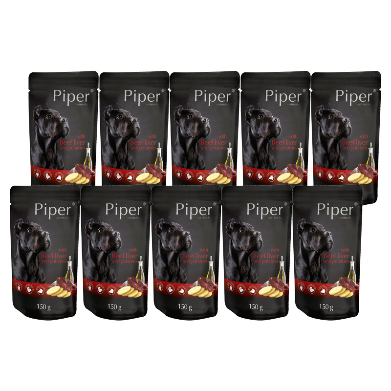 Piper wołowina z ziemniakiem 150 g × 10