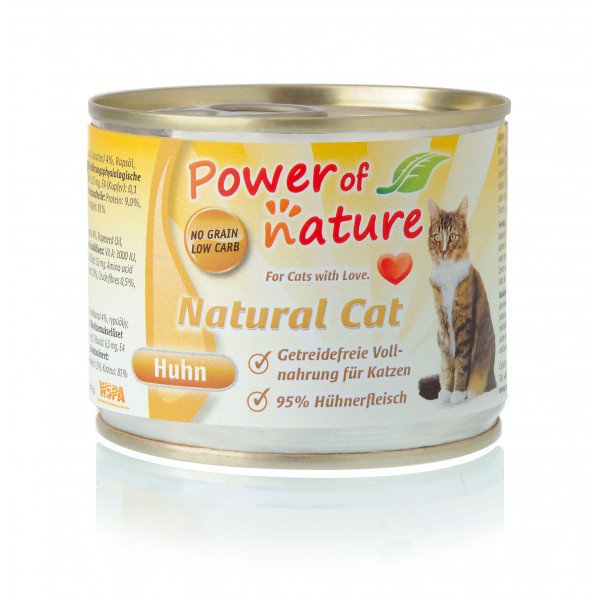 Power Of Nature Natural Cat kurczak 200 g