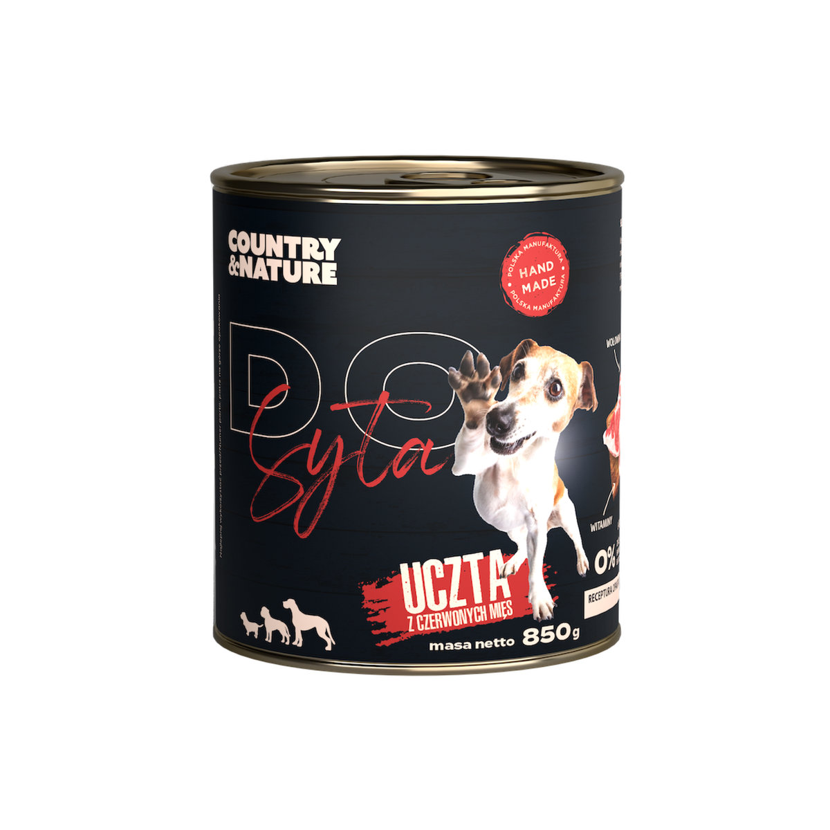 Country & Nature Do Syta wieprzowina adult 850 g