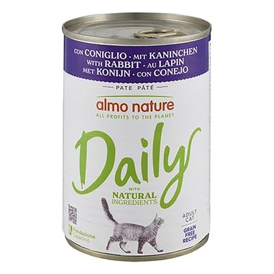 Almo Nature Daily Menu królik w bulionie 400 g × 12