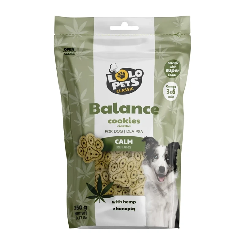 Lolo Pets Calm konopie, melisa 350 g