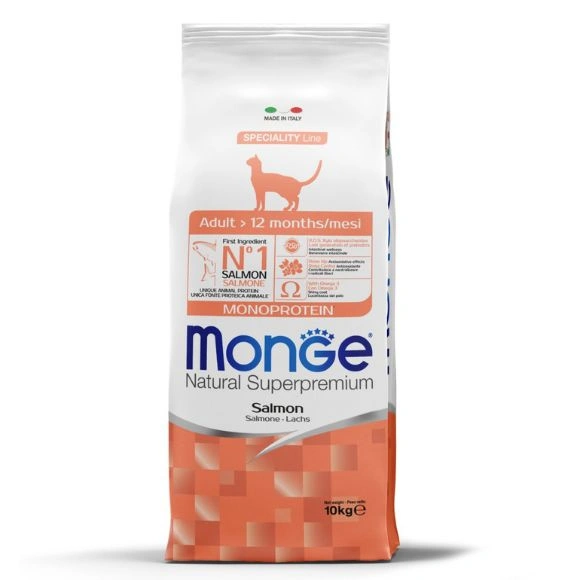 Monge Indoor łosoś adult 10 kg