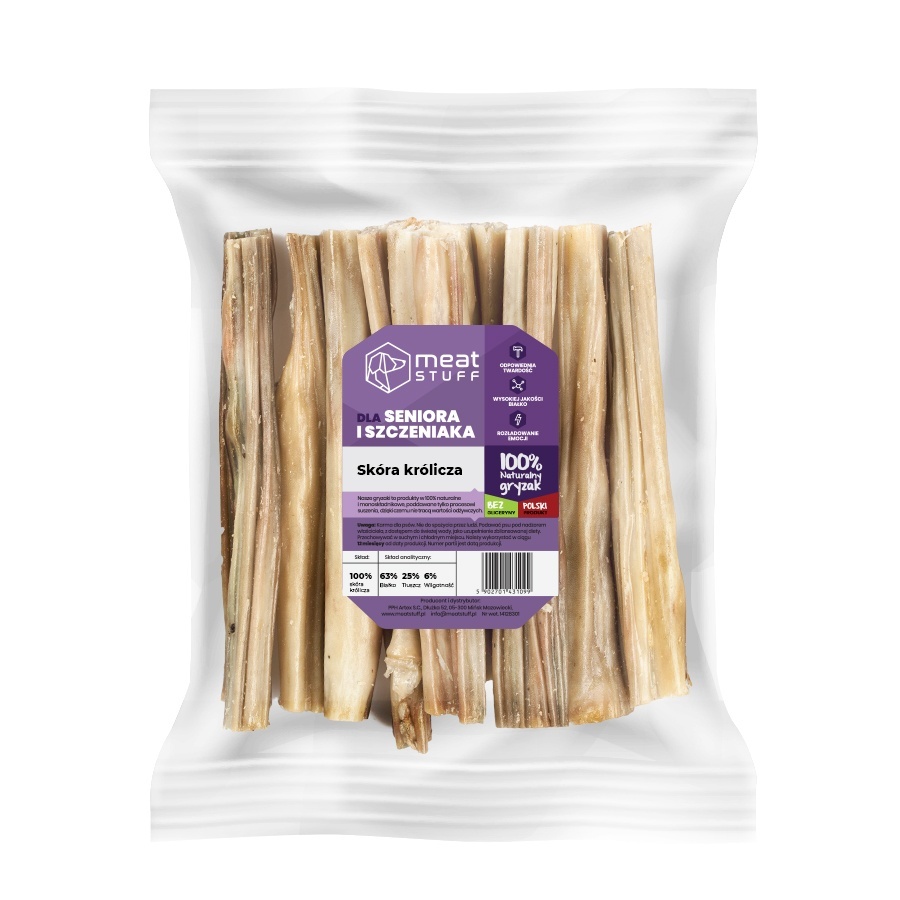 Meat Stuff skóra królicza 100 g