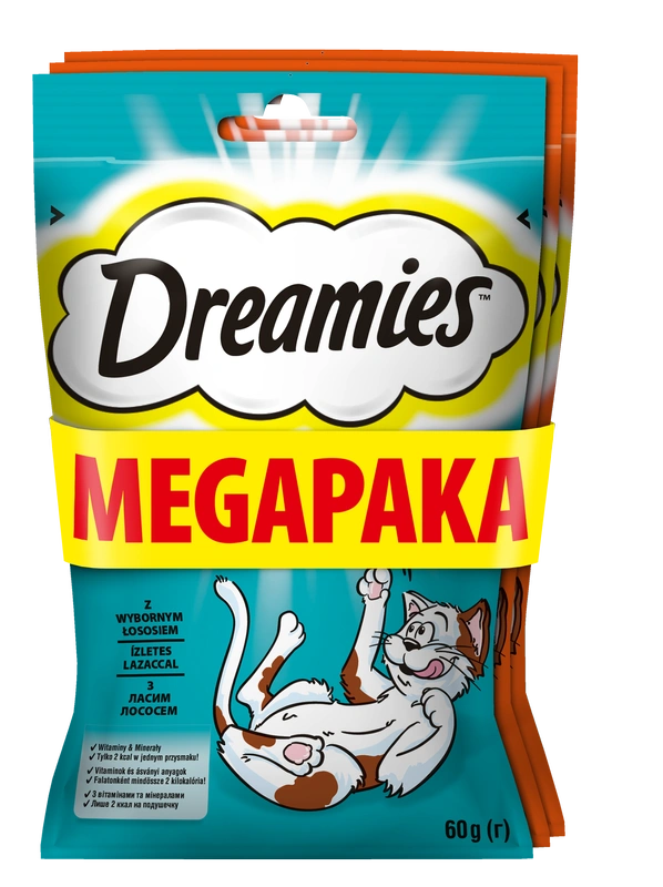 Dreamies mix smaków 60 g × 3