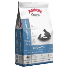 Arion Original Growth łosoś puppy średnie rasy 12 kg
