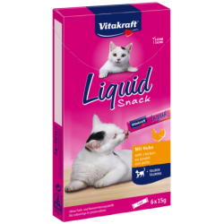 Vitakraft Liquid Snack kurczak w sosie 15 g × 6