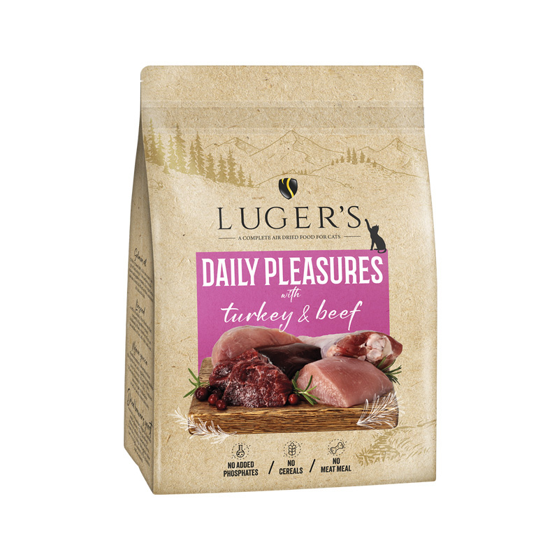 Luger's Daily Pleasures indyk, wołowina adult 1 kg