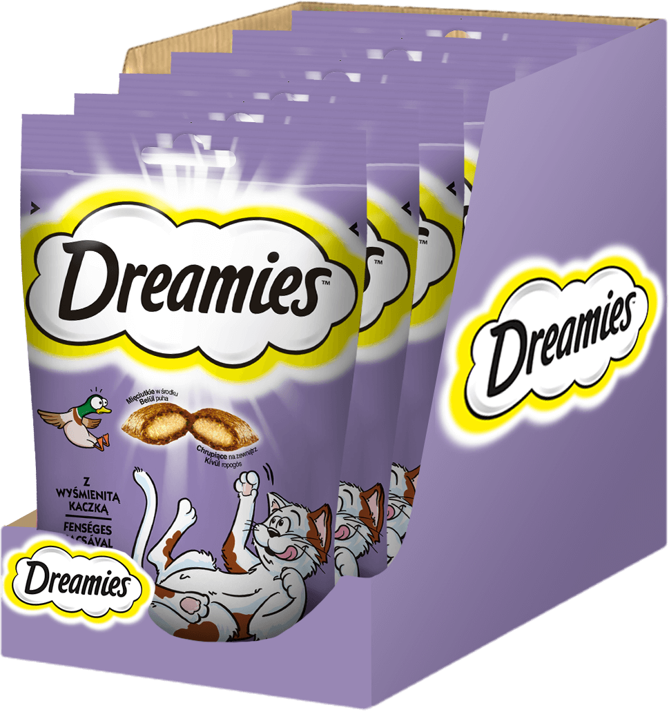 Dreamies kaczka 60 g × 6